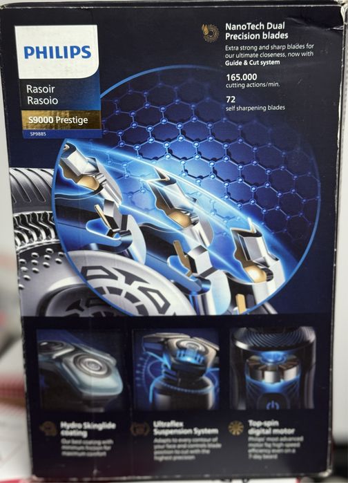 Masina aparat wireless barbierit tuns umed uscat skinIQ Philips Noua