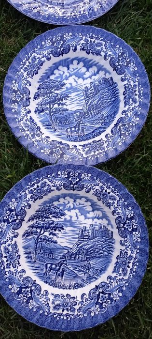 Serviciu de masa cafea portelan englezesc original Unicorn Tableware