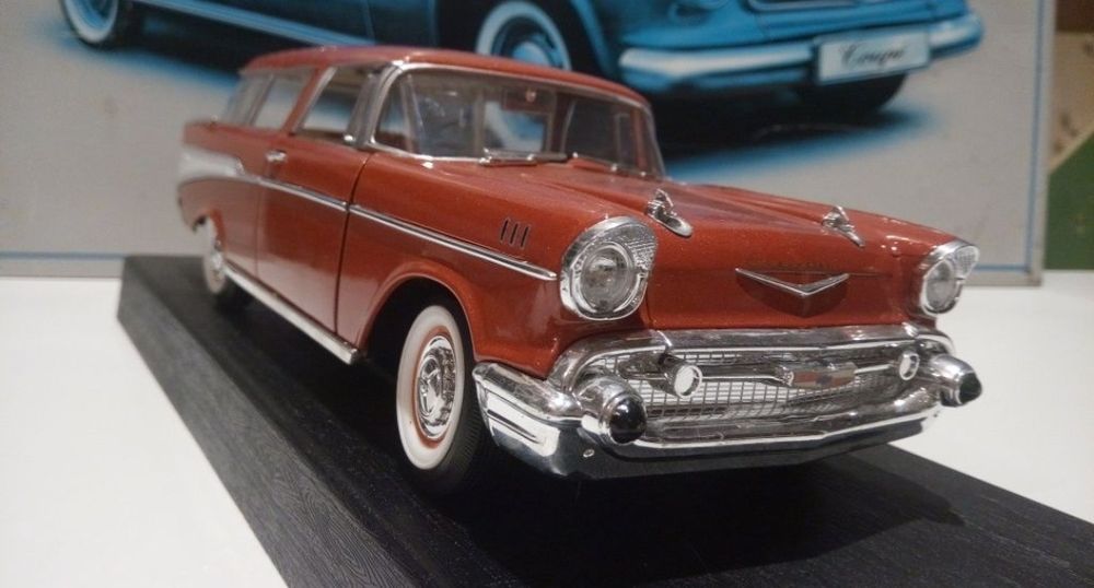 Chevrolet nomad 57 maisto scara 1:18
Scara 1:18
Road tough

Fotografii