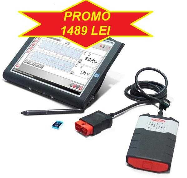Tester auto DLFY Model 2026 + Tableta Militara GETAC 10.1" Lb Romana