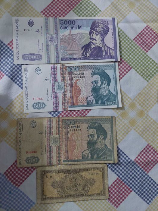 Vand bacnote vechi