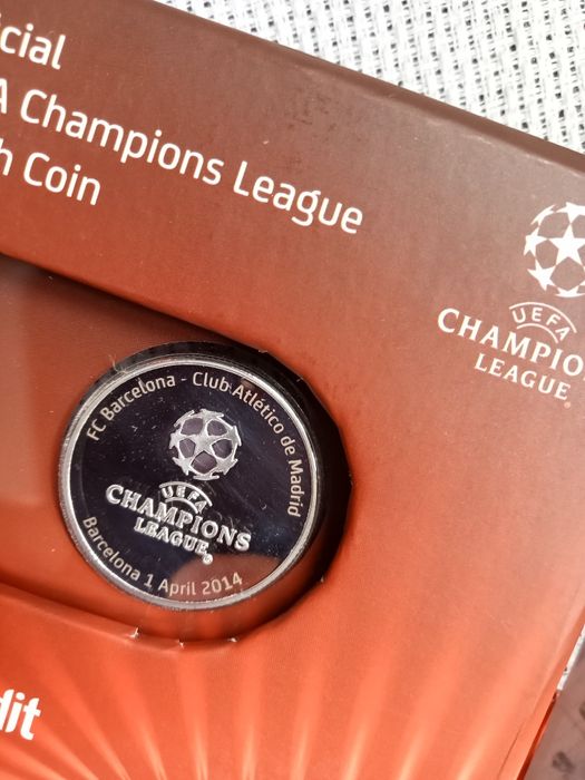 Coin, Barcelona,Atletico,Manchester, Bayern UEFA Champions League 2013