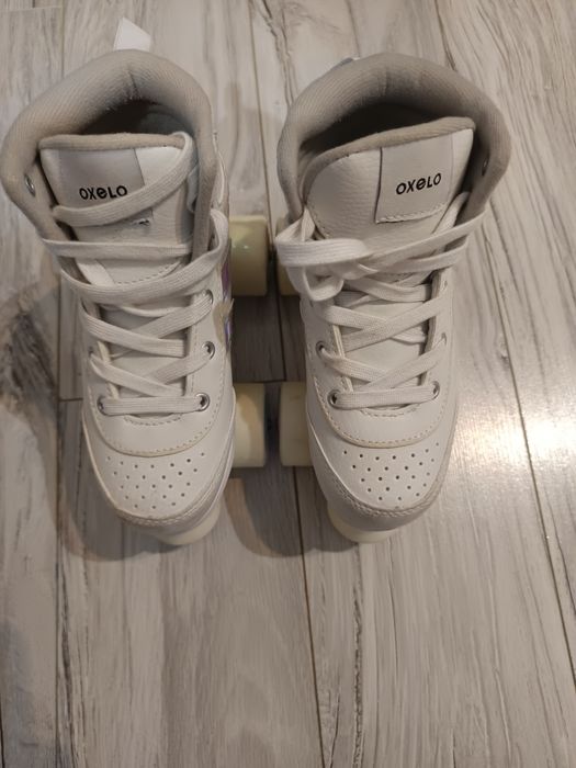 Patine cu rotile/ role fete Oxelo Quad
