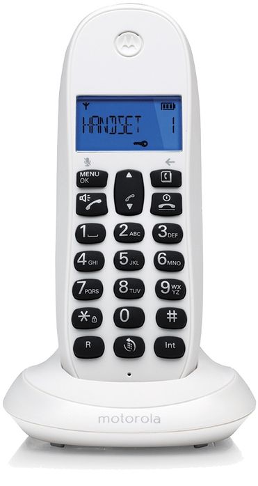 Телефон беспроводной (DECT) Motorola C1001LB+ радиотелефон