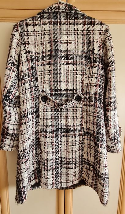 Дамско палто в каре