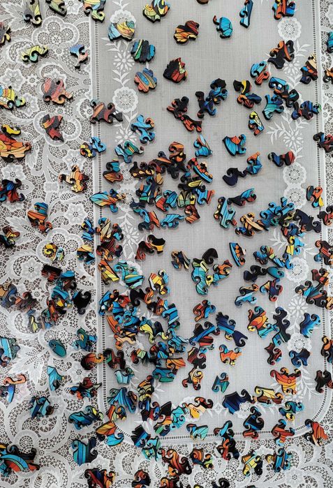 Продам новые  деревянные пазлы