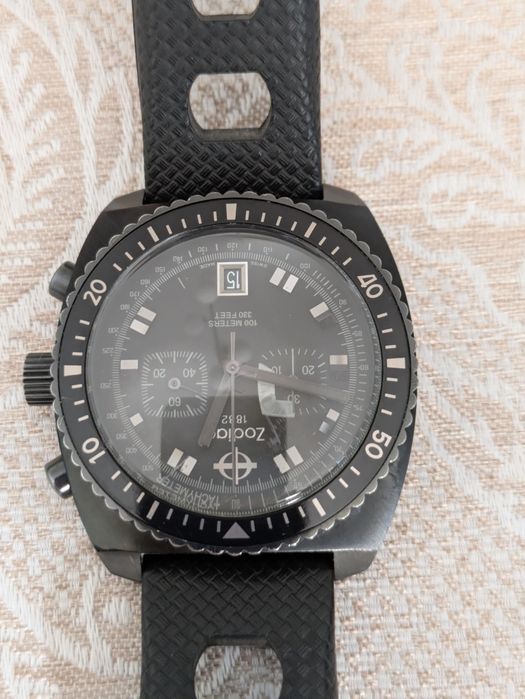 Zodiac ZO2921 Sea Dragon Chronograph Stealth БАРТЕР