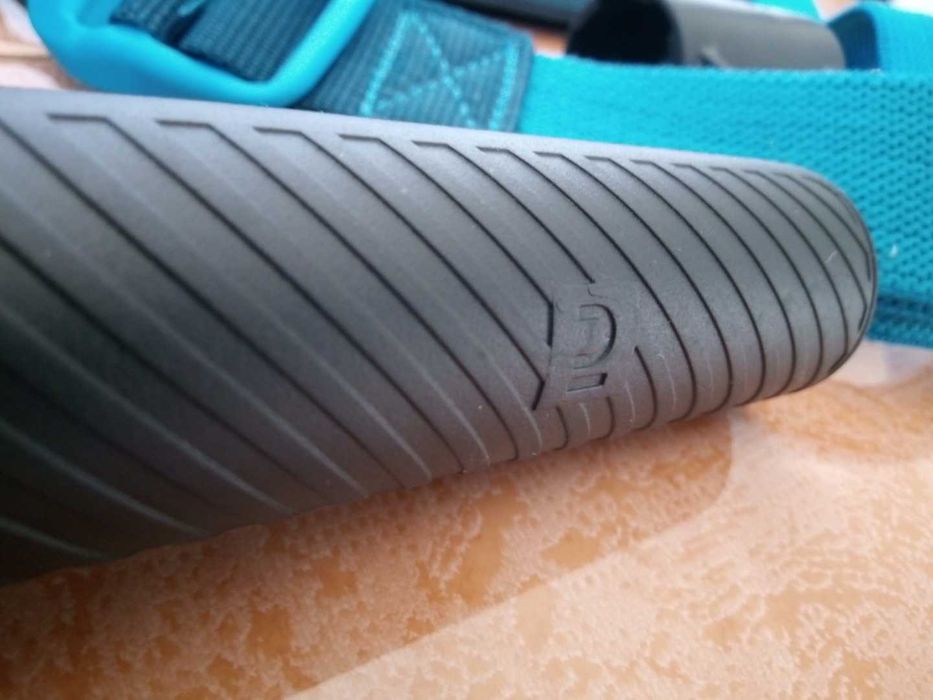 Roată abdomene Ab Wheel Corength Decathlon cu chingă elastică și suport genunchi