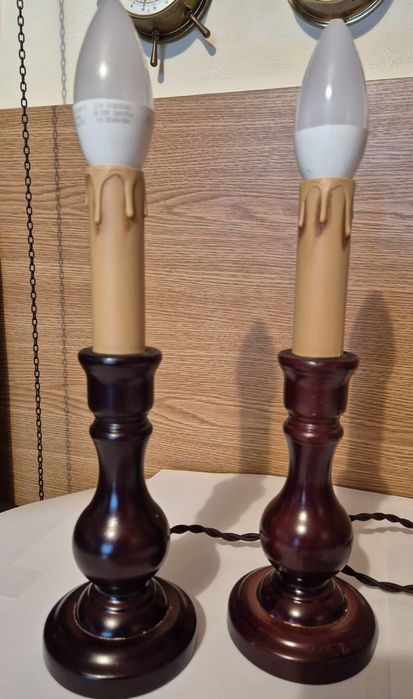 Set 2buc sfeșnice electrice tip lumânare perfect funcționale