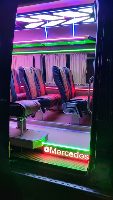 заказ микроавтобусов пассажирские перевоски транспортные услуги мерс