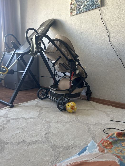 Продам коляску ходунок стульчик для кормления