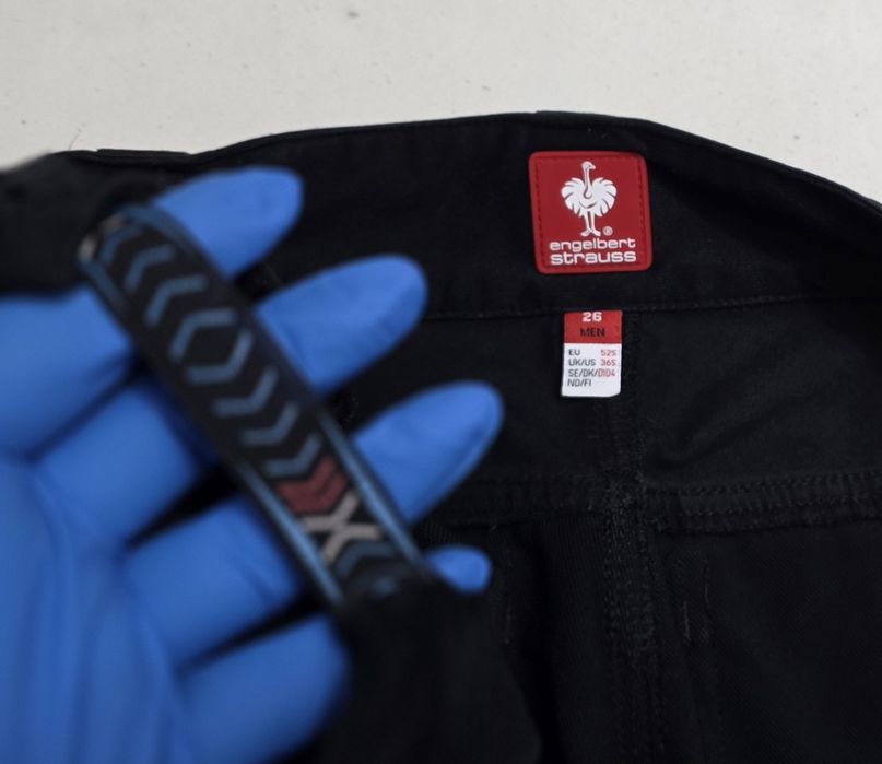 Pantaloni salopeta Engelbert Strauss Cordura Motion 2020, Nr.  26 sau Nr. 52 un L ptr barbați și borseta scule ES Motion Cordura nouă
