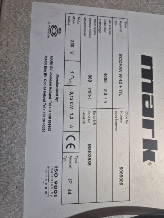 Destratificator aer MARK