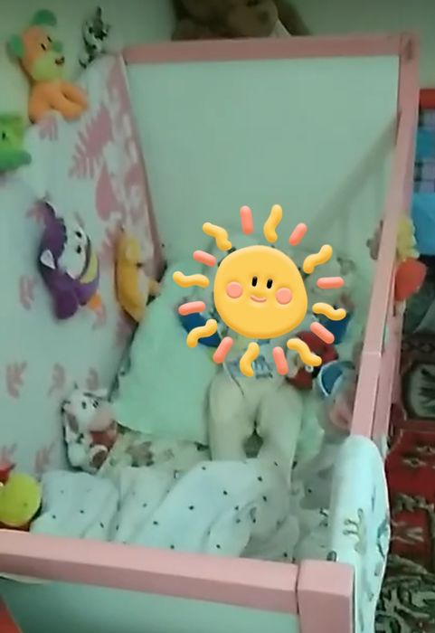 Продам детскую кроватку, коляску и велосипед