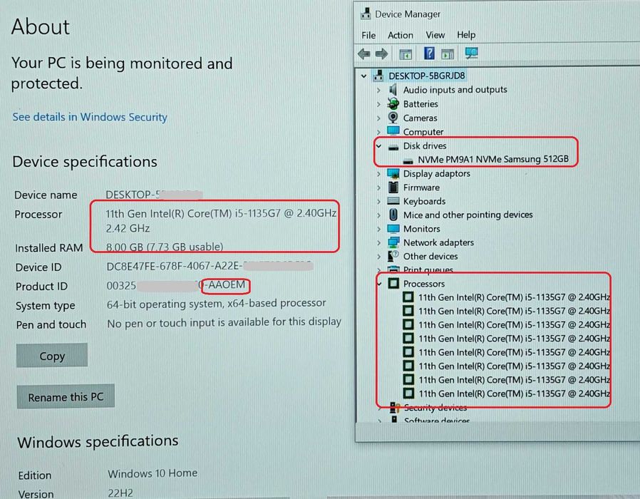Dell XPS 9305/Core i7-1165G7/Intel Iris Xe/8GB RAM/512GB SSD/13.3 IPS