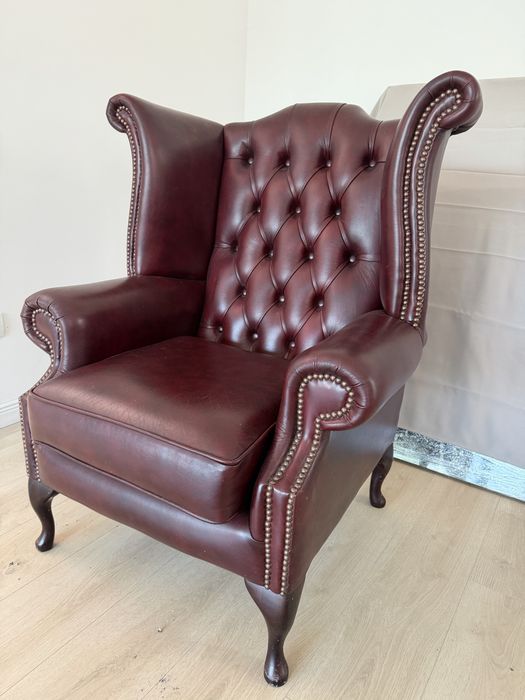 Fotoliu Chesterfield model Queen Anne