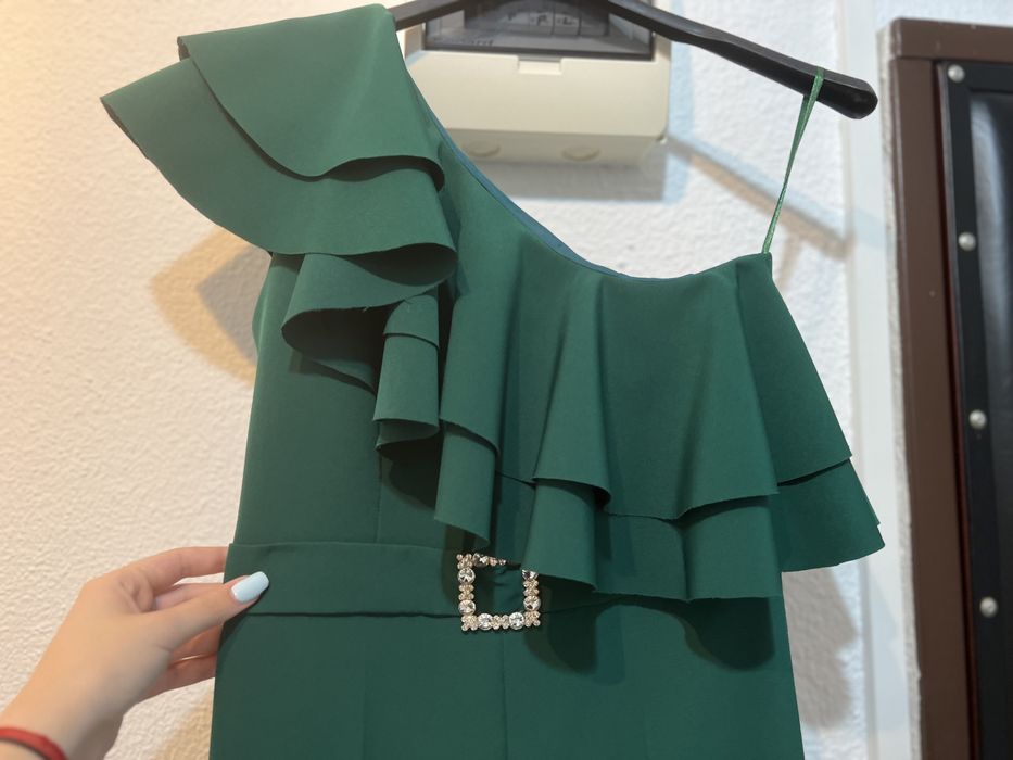 Salopeta ocazie verde smarald