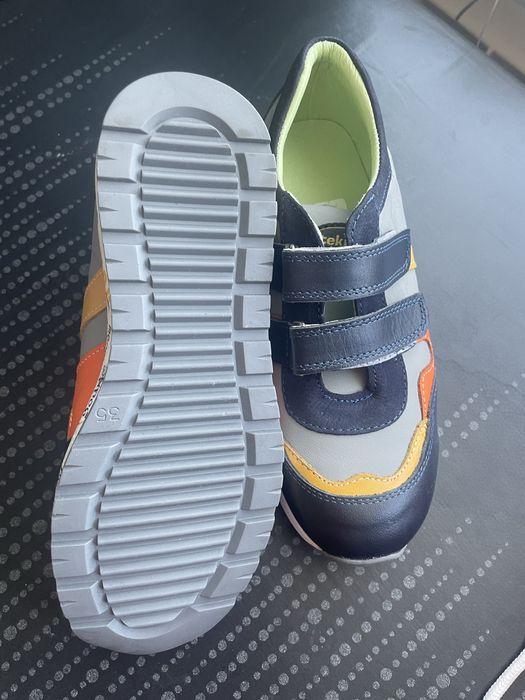 Кроссовки кожанные для мальчика