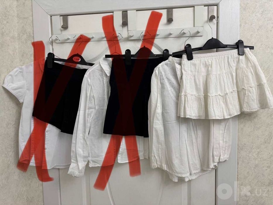 Лоты фирменной детской одежды ZARA, NEXT, H&M, размер 4/12 лет
