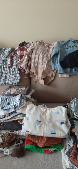 Hăinuțe băiețel 1 lună – 3 ani, stare foarte bună, diverse modele