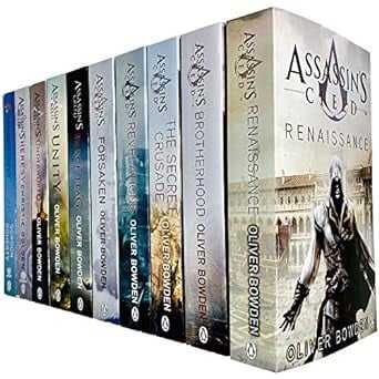 Assassins Creed Official 10 Books Collection Set By Oliver Bowden