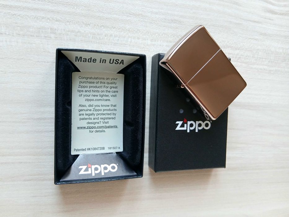 Нова Zippo запалка + подарък гориво