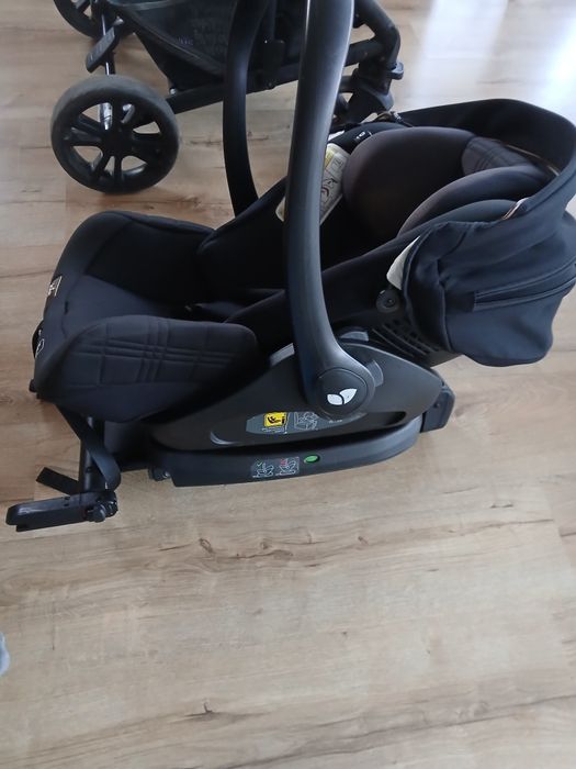 Carut joie chrome 2 in 1 + scoica joie i level + adaptori scoica/carut