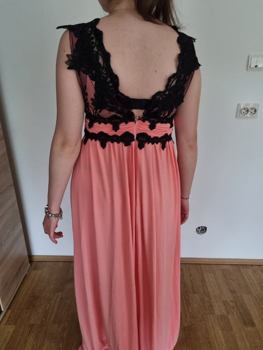 Rochie lunga corai