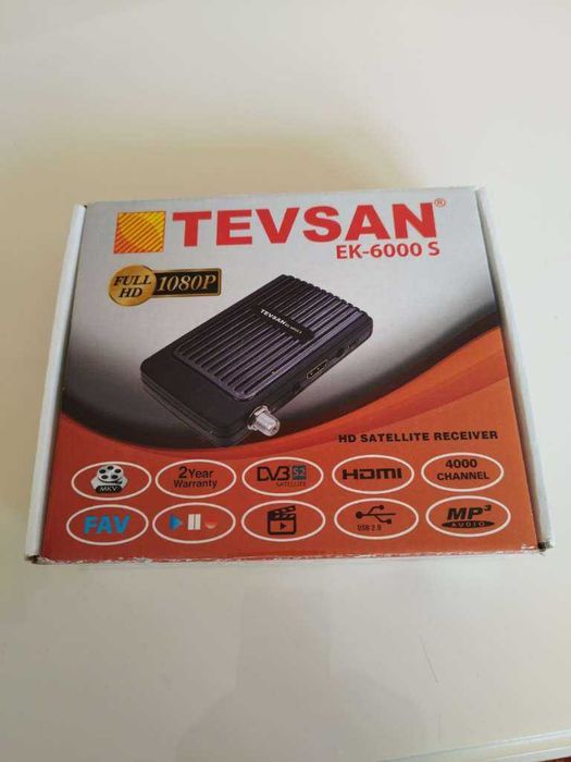 Receiver TV satelit Tevsan 6000