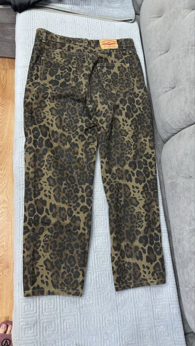 Джинсы, леопардовые
