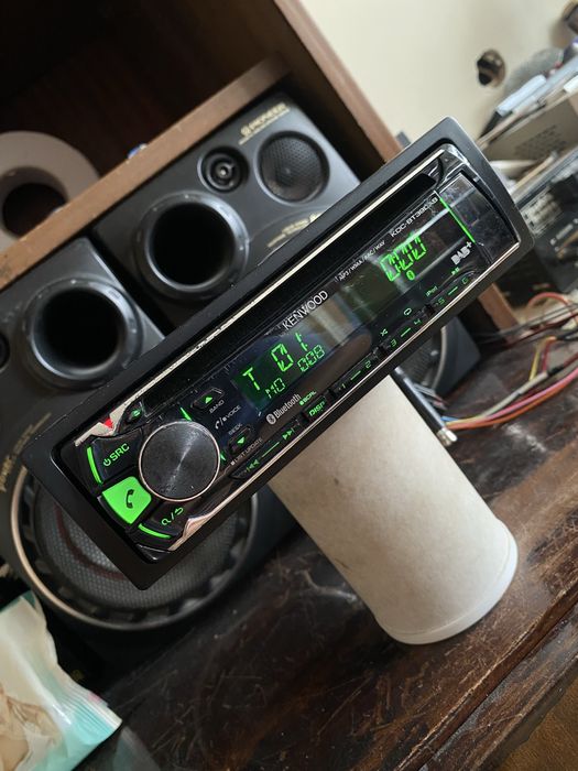 KENWOOD kdc-bt39dab - ЦВЕТОВЕ! - BLUETOOTH, USB CD mp3 плеър за кола сд авто радио