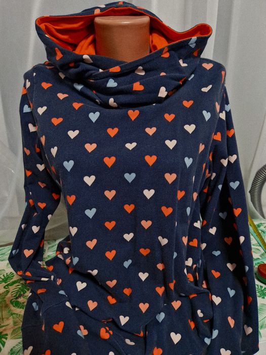 Hanorac dama cu inimioare