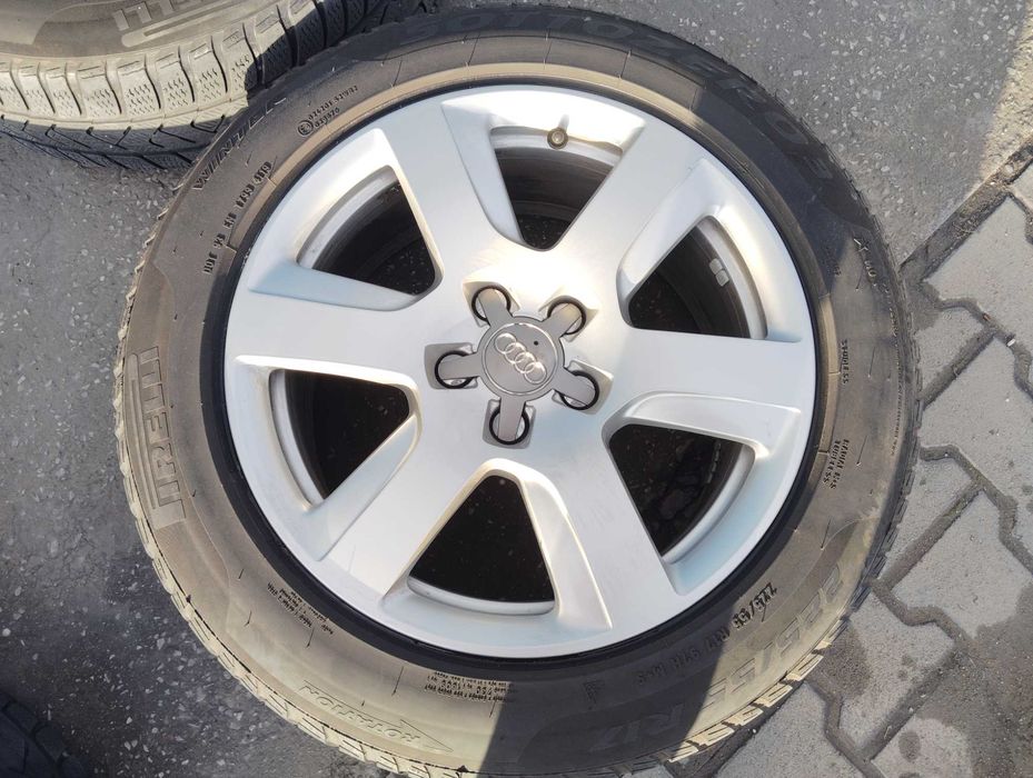 Джанти с гуми Ауди 17ц 5×112