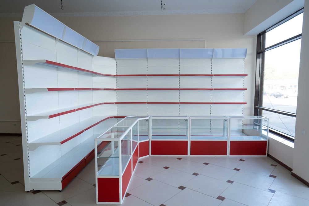 Витрина, стеллаж savdo uskunalari, prilavkalar, торговое оборудование