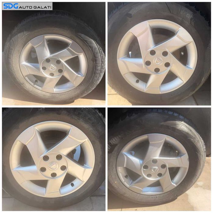 Set 4 Jante Roti Aliaj 5x114.3 CB 66.1 215 65 R16 Nissan Qashqai J11 2013 - 2018 (anvelope vara) [Q6014]