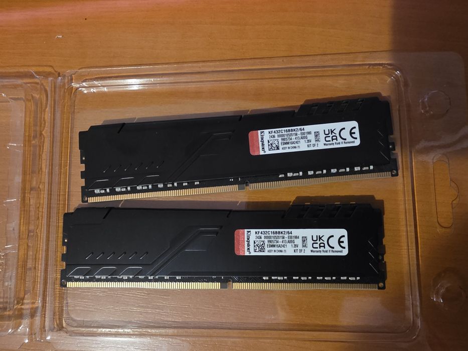 Kit Memorie RAM Kingston FURY Beast 64GB DDR4 3200MHz CL16