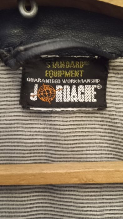 Haina Lunga Piele Jordache Made USA BleumarinNegru Extra Large Cordon