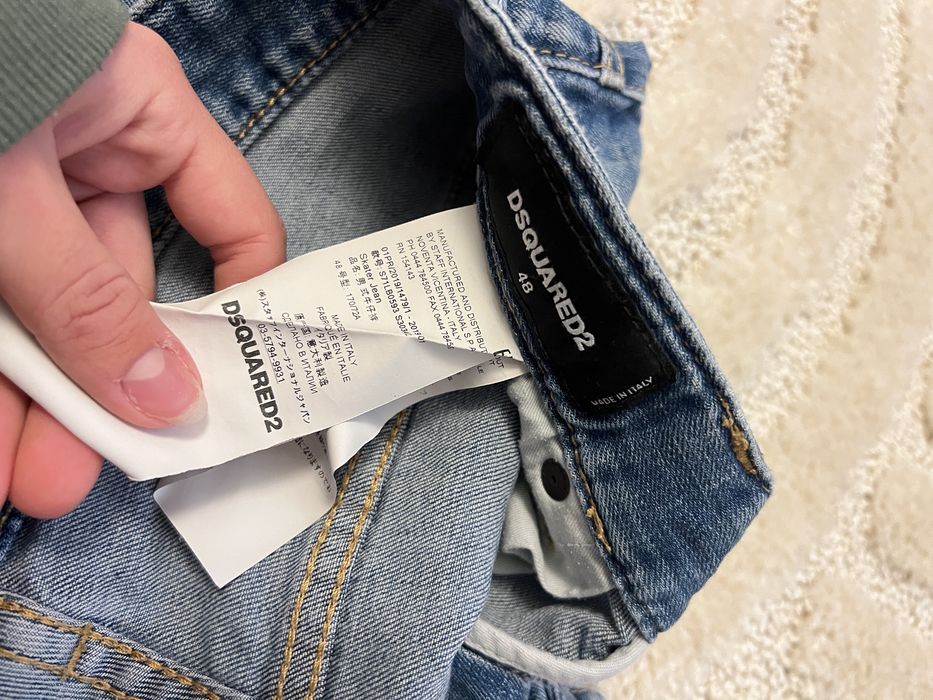 Dsquared2 skater jean 48 originali