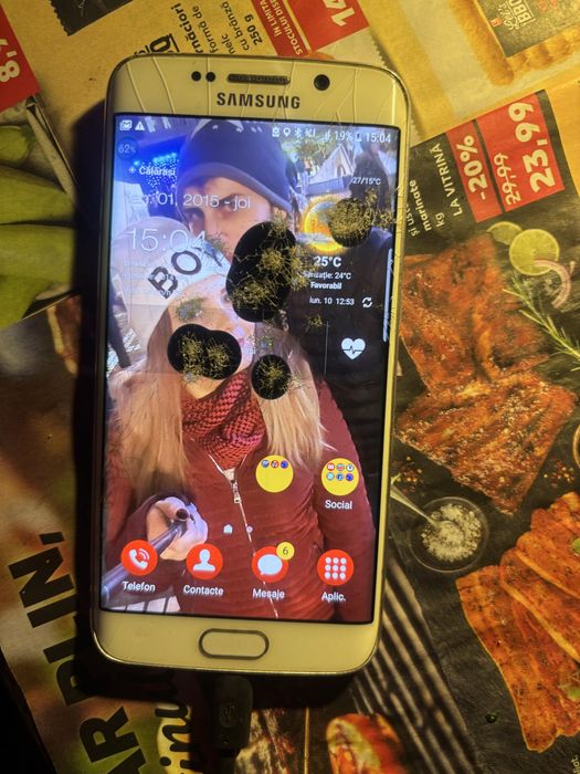 lot samsung s6 edge , s6 edge plus si s7 edge defecte pentru piese