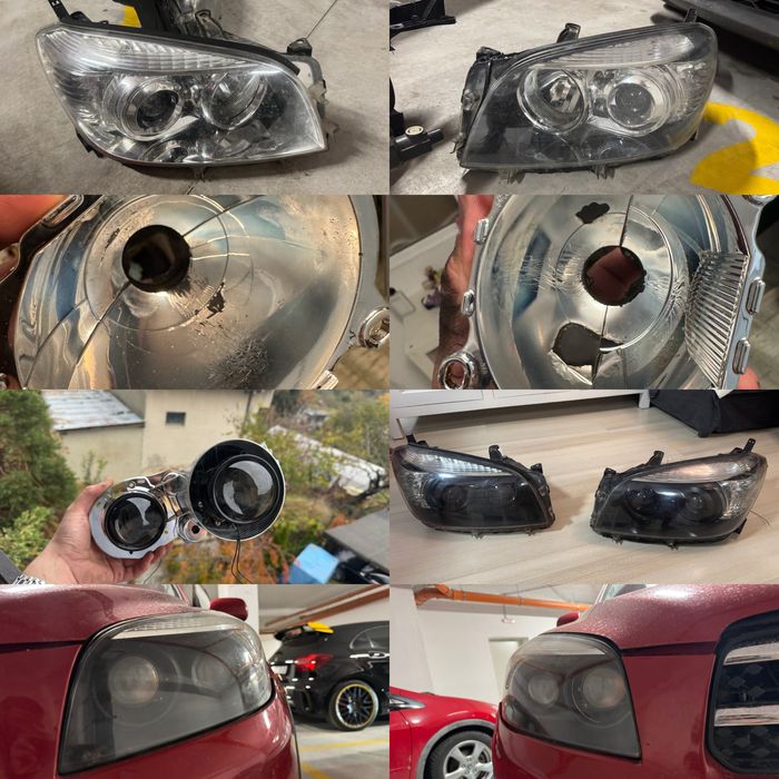 Рециклиране на фарове,полиране и вграждане на лупи