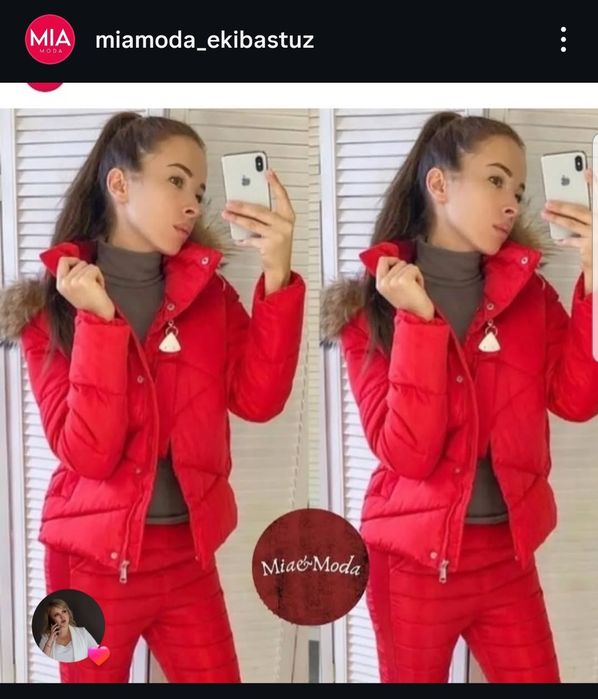 Тёплые крстюмы зима осень