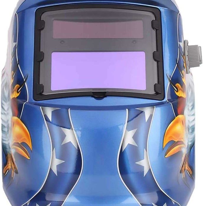 Соларна маска за заваряване-Автоматична- Blue-регулиране  9-13