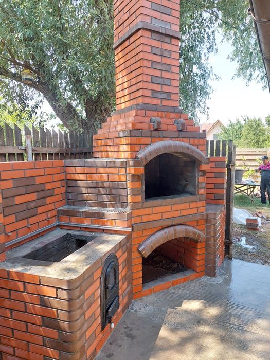 Gratare de gradina din caramida