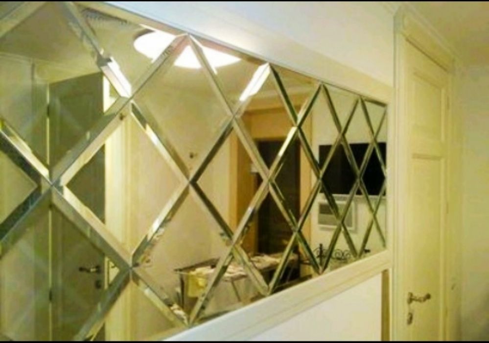 Зеркало с подсветкой. Душкабины Оргстекло