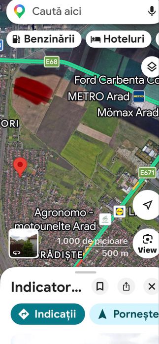Vand sau Schimb 2,14 HA teren Intravilan Gradiste