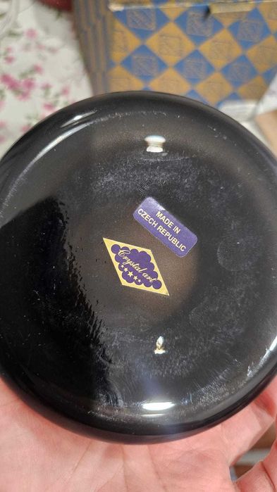 ваза прага богемское стекло