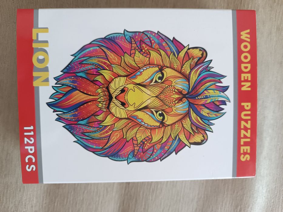 Дървени пъзели Лисица и Лъв