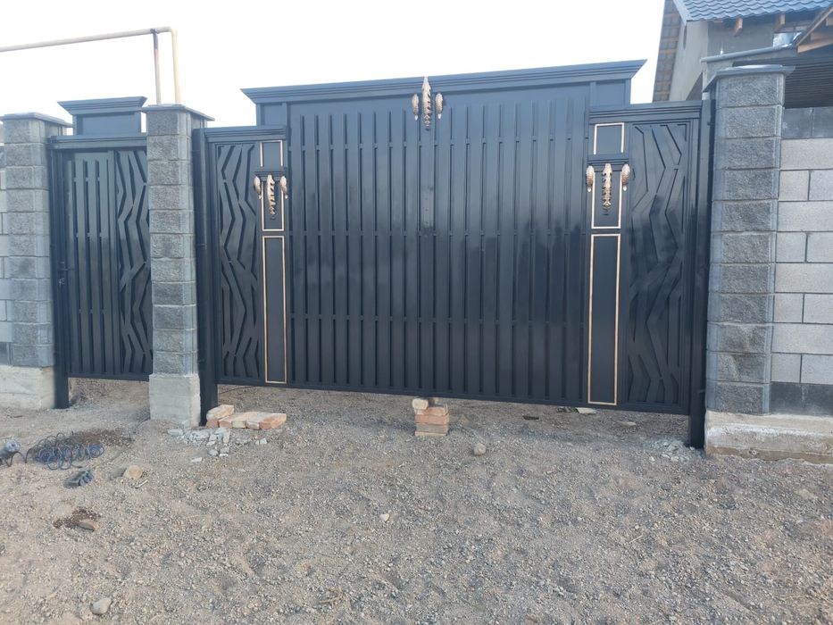 Варота навес рещетки