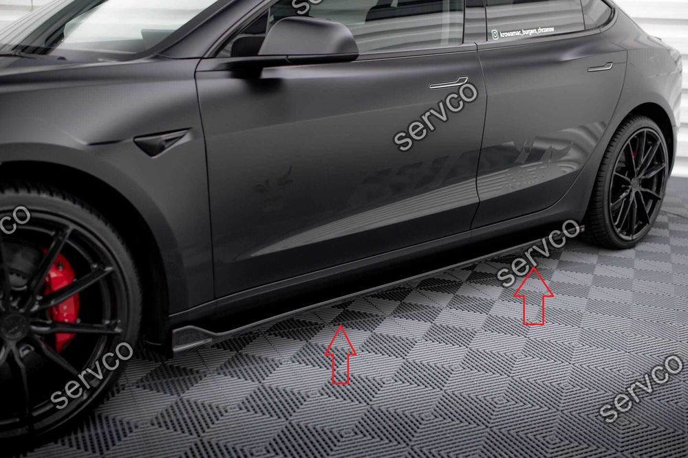 Prelungiri Body kit tuning Tesla Model 3 2017-2023 v3 - Maxton Design