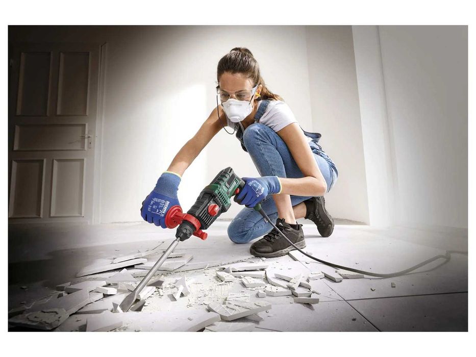 Нов Перфоратор Къртач Parkside 800W с Куфар и аксесоари